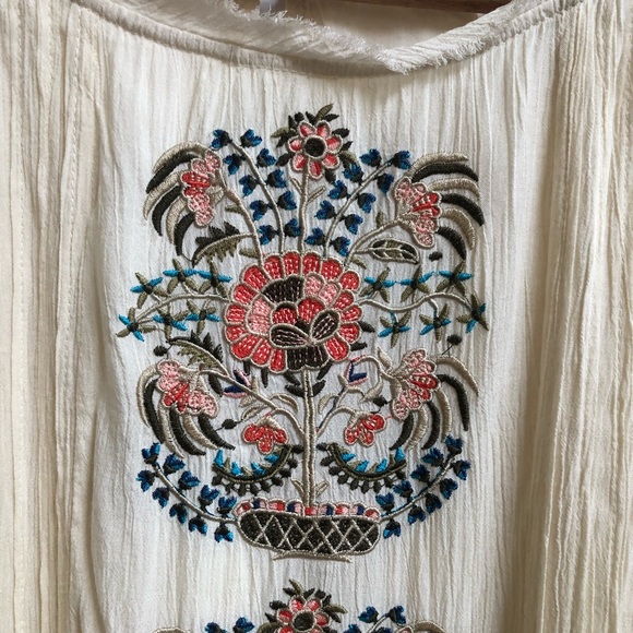Sundance embroidered Fable tunic top • new - Picture 5 of 11